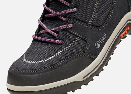Bota Lippi Polar Light Mujer Negro Térmica Impermeable Invierno