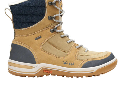 Bota Lippi Polar Light Mujer Taupe Azul Noche Térmica Impermeable