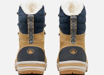 Bota Lippi Polar Light Mujer Taupe Azul Noche Térmica Impermeable