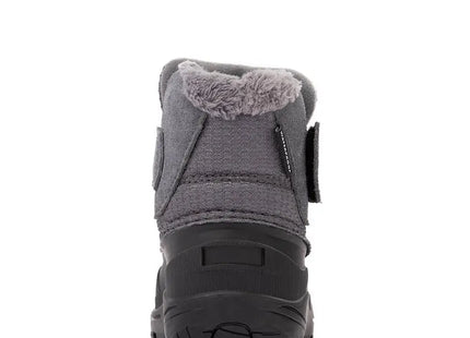 Bota The North Face Alpenglow II Niño Gris Negro Impermeable