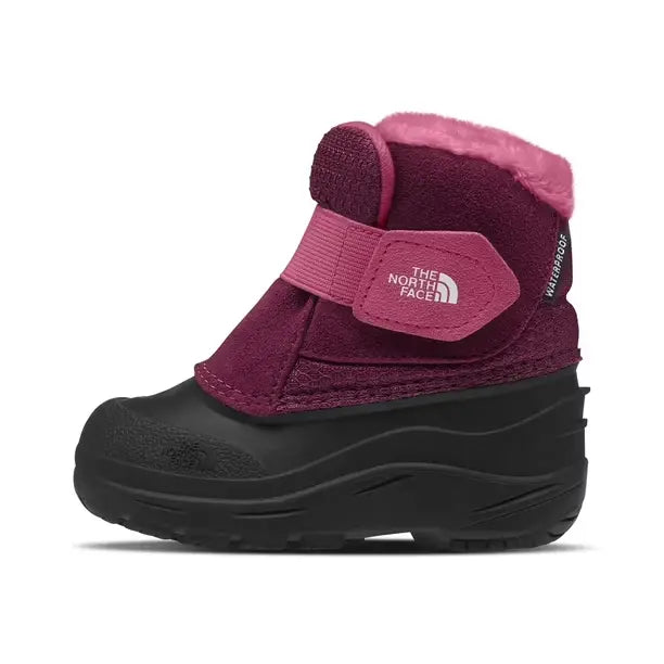 Bota The North Face Alpenglow II Niño Rosa Negro Heatseeker Invierno