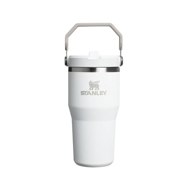 Vaso Stanley IceFlow Flip Straw 591ml Celeste Hielo Bebidas Frías