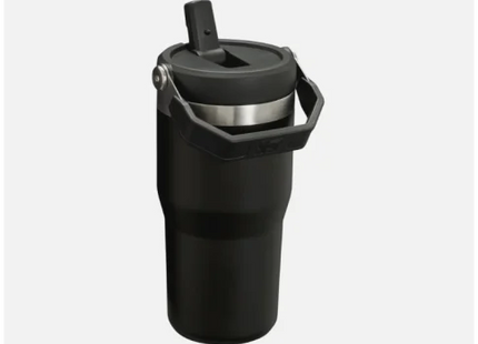 Botella Stanley IceFlow Flip Straw Tumbler 591ml Negro Acero
