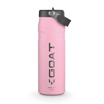 BOTELLA FLIP STRAW AEROLIGHT PINK MESSI X STANLEY 710 ML