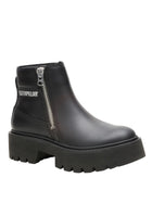 Botín Caterpillar Colorado Max Chelsea Mujer Negro Cuero