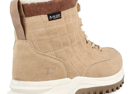 Botín Weinbrenner Vanguard Oso Mujer Beige Impermeable W-DRY
