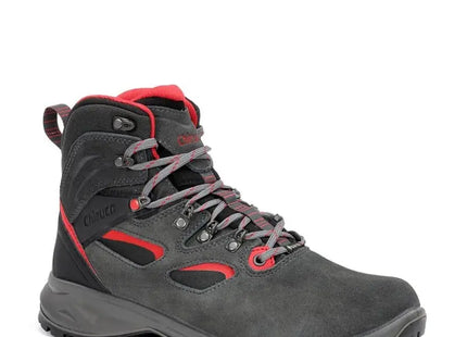 Botín Chiruca Estepa 19 GTX Hombre Gris Rojo Trekking Impermeable Senderismo