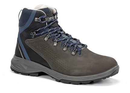 Botín Chiruca Taiga 05 GTX Hombre Gris Negro Azul Trekking Impermeable