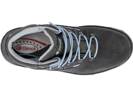 Botín Chiruca Massana 23 GTX Mujer Gris Celeste Trekking Impermeable