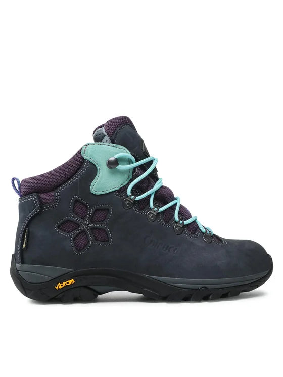 Botín Chiruca Monique 23 GTX Mujer Gris Turquesa Trekking Impermeable Vibram
