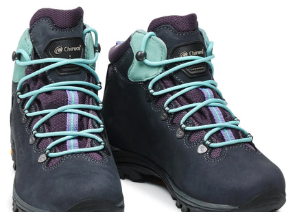 Botín Chiruca Monique 23 GTX Mujer Gris Turquesa Trekking Impermeable Vibram