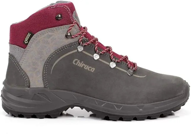 Botín Chiruca Ordesa 05 GTX Mujer Gris Burdeo Impermeable