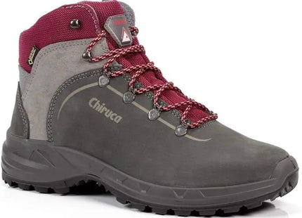 Botín Chiruca Ordesa 05 GTX Mujer Gris Burdeo Impermeable