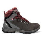 Botín Chiruca Taiga 07 GTX Mujer Gris Burdeos Trekking Impermeable
