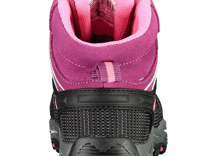 Botín CMP Rigel Mid Niño Rosa Berry Pink Impermeable Trekking