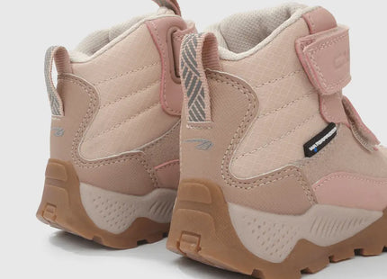 Botín Colloky Junior Niña Rosa Outdoor Ecocuero Velcro