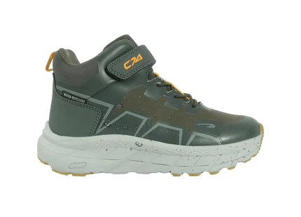 Botín Colloky Junior Verde Gris Outdoor Ecocuero Velcro