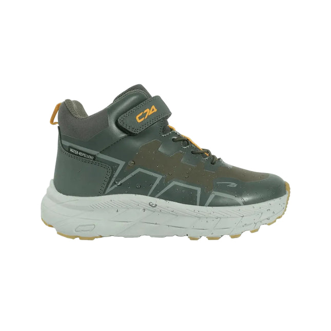 Botín Colloky Junior Verde Gris Outdoor Ecocuero Velcro