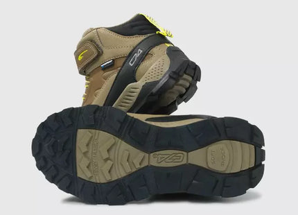 Botín Colloky Junior Verde Outdoor Ecocuero Velcro Suela TR