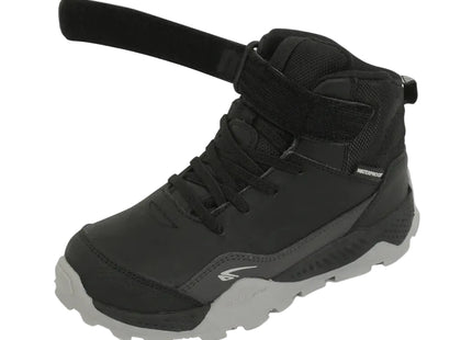 Botín Colloky Unisex Niño Negro Waterproof Velcro Outdoor