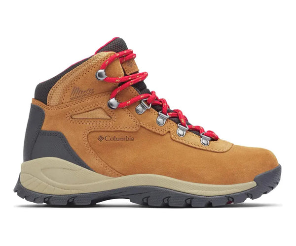 Botín Trekking Columbia Newton Ridge Plus Amped Mujer Marrón Impermeable
