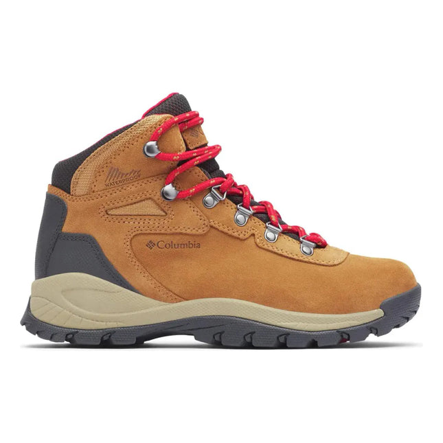 Botín Trekking Columbia Newton Ridge Plus Amped Mujer Marrón Impermeable