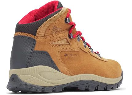 Botín Trekking Columbia Newton Ridge Plus Amped Mujer Marrón Impermeable