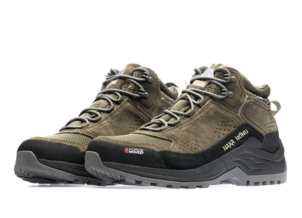 Botín Haka Honu Pampa Hombre Verde B-Dry Hiking Forcegrip