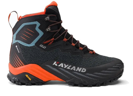 Botín Kayland Duke Mid GTX Hombre Negro Naranja Impermeable Trail