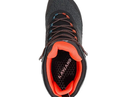 Botín Kayland Duke Mid GTX Hombre Negro Naranja Impermeable Trail