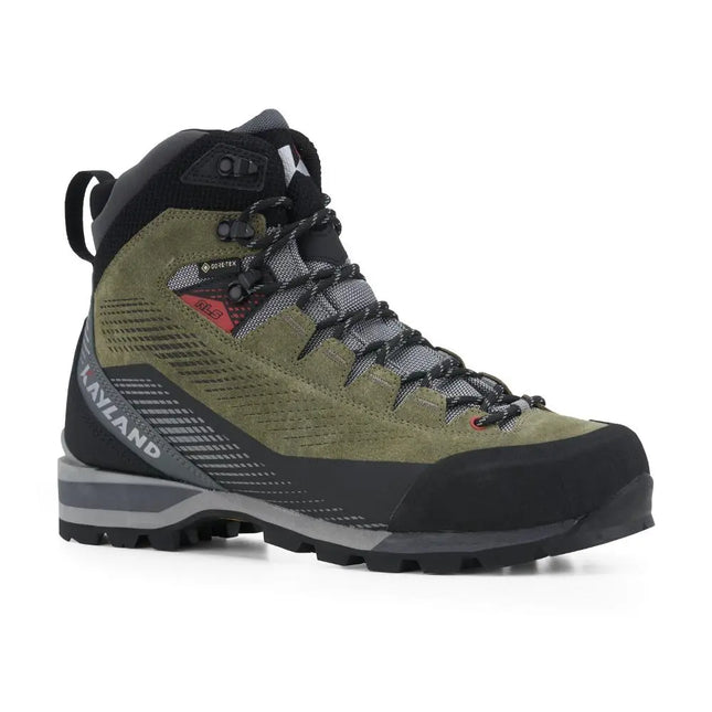 Botín Kayland Grand Tour GTX Hombre Marrón Verde Impermeable Trail