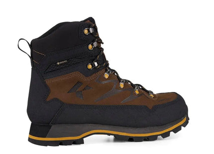 Botín Kayland Vector GTX Hombre Negro Marrón Impermeable Trekking