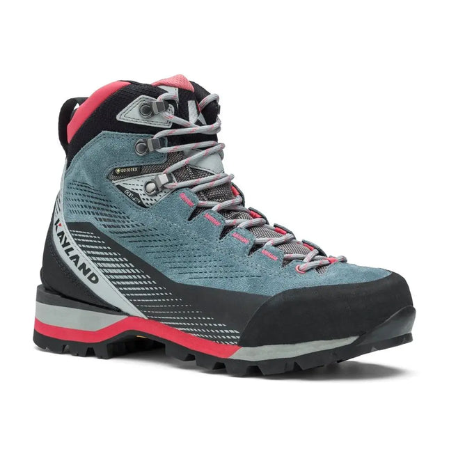 Botín Kayland Grand Tour GTX Mujer Azul Azure Rosa Impermeable