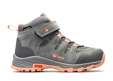 Botín Lippi All Terra Mid Kids Acero B-Dry Forcegrip Hiking