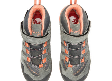 Botín Lippi All Terra Mid Kids Acero B-Dry Forcegrip Hiking