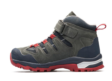 Botín Lippi All Terra Mid Kids Gris B-Dry Forcegrip Hiking