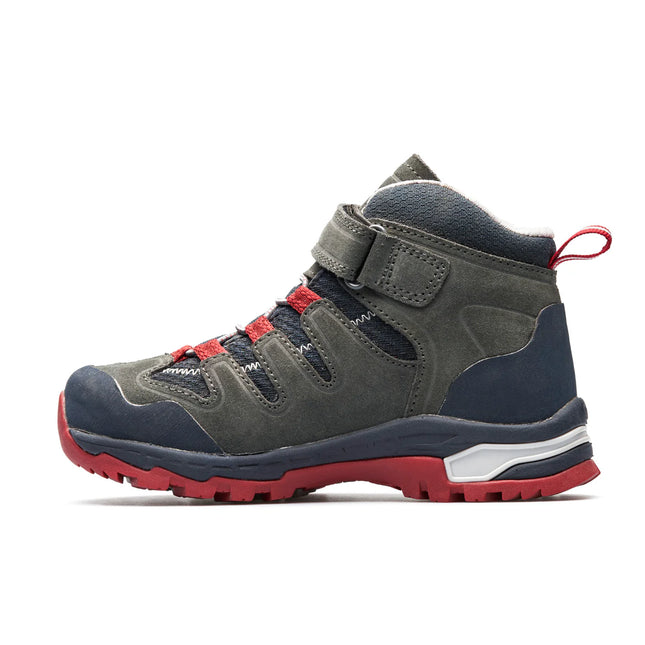 Botín Lippi All Terra Mid Kids Gris B-Dry Forcegrip Hiking