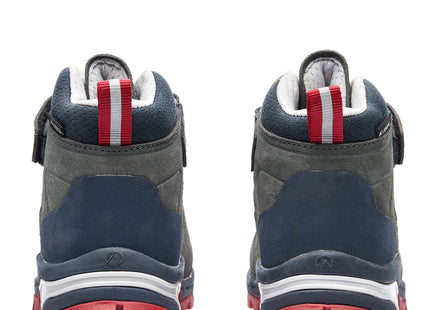 Botín Lippi All Terra Mid Kids Gris B-Dry Forcegrip Hiking