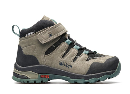 Botín Lippi All Terra Mid Kids Verde B-Dry Forcegrip Hiking