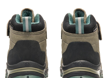 Botín Lippi All Terra Mid Kids Verde B-Dry Forcegrip Hiking