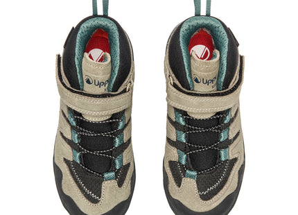 Botín Lippi All Terra Mid Kids Verde B-Dry Forcegrip Hiking