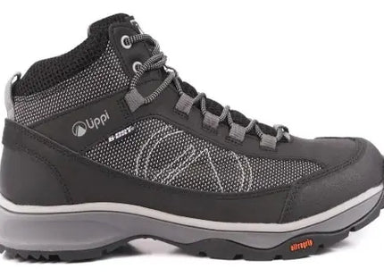 Botín Lippi Slate B-Dry Hombre Negro Gris Hiking Impermeable