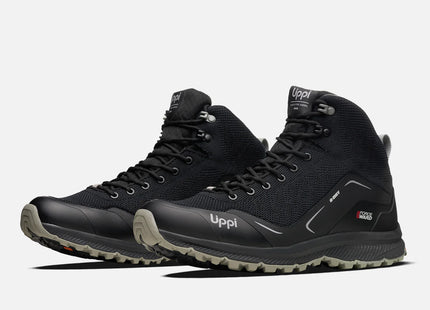 Botín Lippi Light Rock Mid II Hombre Negro B-Dry ECO Reciclado