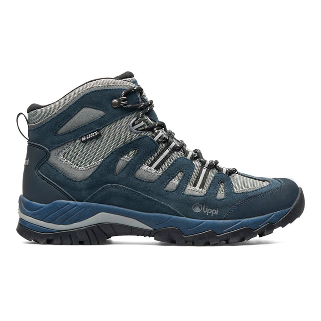 Botín Lippi Puelo CS Hi Hombre Azul Impermeable Hiking
