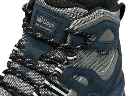 Botín Lippi Puelo CS Hi Hombre Azul Impermeable Hiking