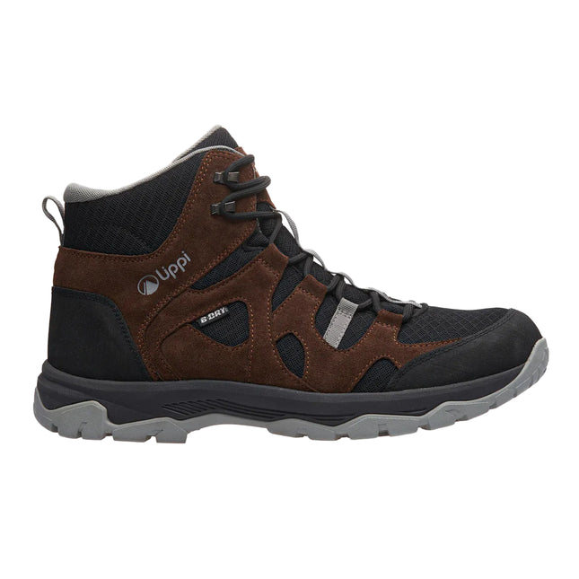 Botín Lippi Tellus Mid Hombre Café Oscuro Impermeable Hiking