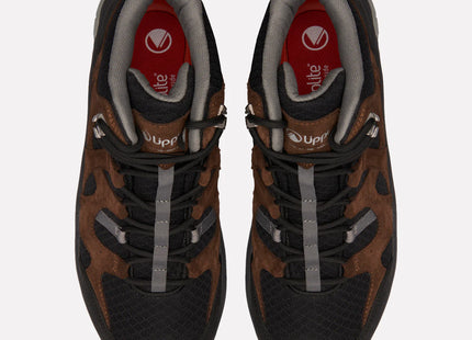 Botín Lippi Tellus Mid Hombre Café Oscuro Impermeable Hiking