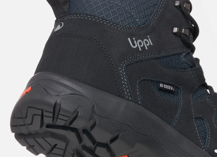 Botín Lippi Tellus Mid Hombre Marengo Oscuro Impermeable Hiking