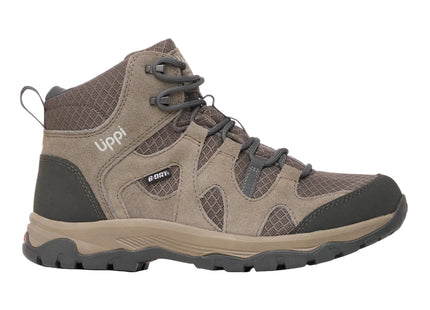 Botín Lippi Tellus Mid Hombre Taupe Beige Impermeable Hiking