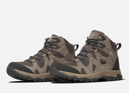 Botín Lippi Tellus Mid Hombre Taupe Beige Impermeable Hiking